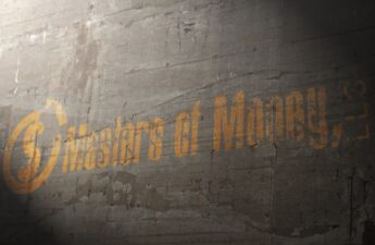 Masters of Money LLC Logo Painted on Gym Wall Picture