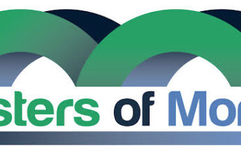 Masters of Money LLC Arches Logo