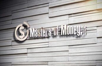 Masters of Money LLC Logo Placement on Office Artwork Wall Picture