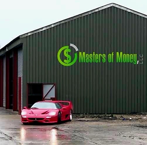 Masters of Money LLC Luxury Car Garage and Ferrari F-50 Car Photo
